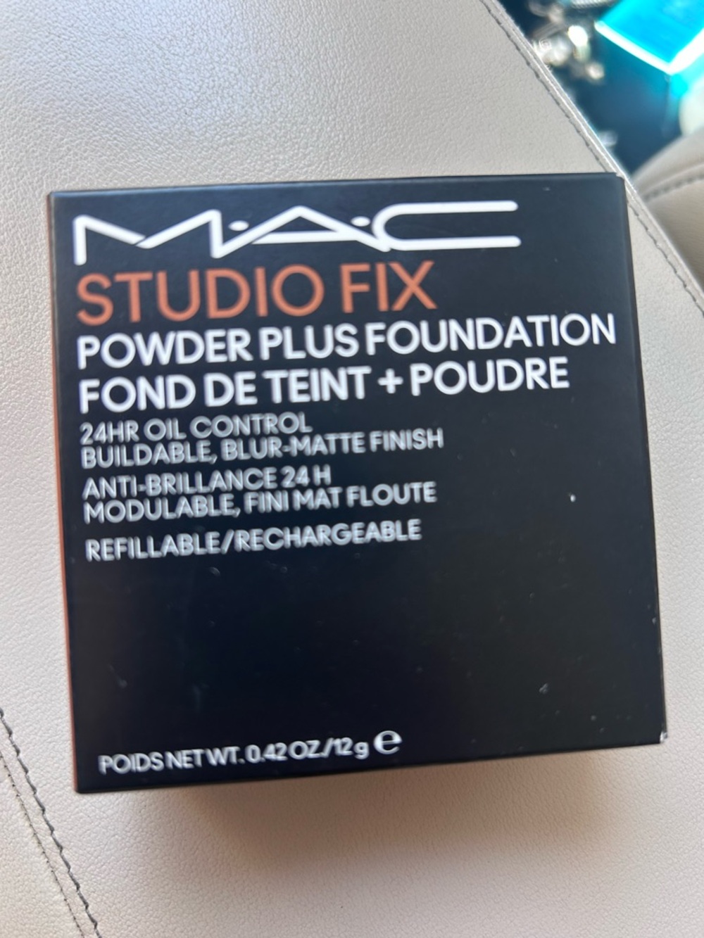 MAC Studio Fix Powder Plus Foundation 12g Refillable 24HR Oil Control NW47 BNIB